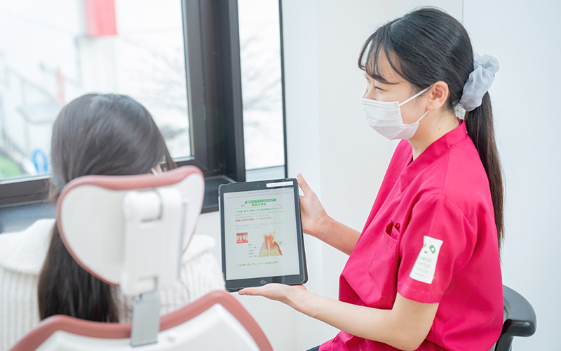 患者様目線の丁寧でわかりやすい説明